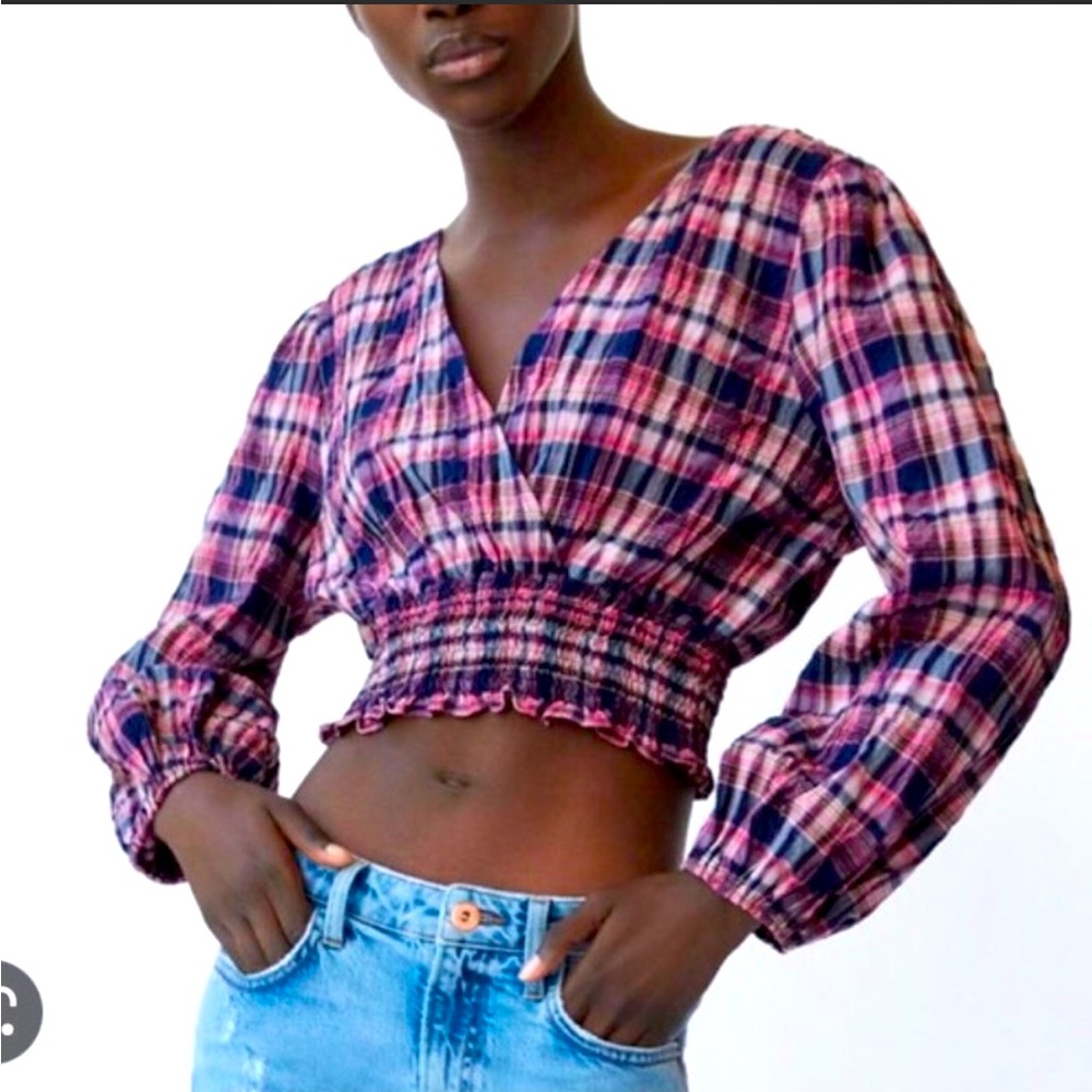 🎉HP🎉 NWT xsZara crop top